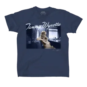 Tammy Wynette Tour Bus T-Shirt (Steel Blue)